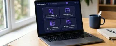 ChatGPT interface showing a Custom GPT store with productivity, research, and coding tools